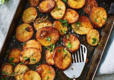 Patate të pjekura në furrë